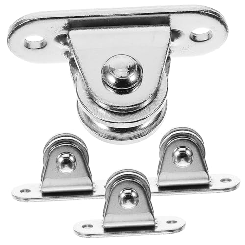 SOPOTUTU Edelstahl Doppel scheiben Umlenkrolle Geräuschlose Reibungsfreie Seilrolle für Hebezug Zug Umlenkung Vielseitig für Decken Vorhänge Pools Geeignet SOPOTUTU Edelstahl Doppel scheiben Umlenkrolle Geräuschlose Reibungsfreie Seilrolle für Hebezug Zug Umlenkung Vielseitig für Decken Vorhänge Pools Geeignet von SOPOTUTU