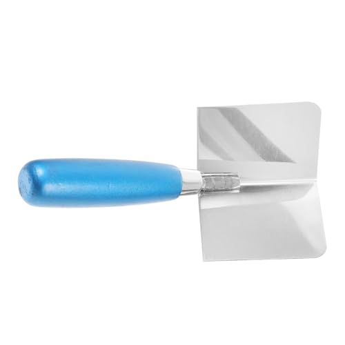 SOPOTUTU Edelstahl Eckspachtel mit Ergonomischem Blauem Griff Rostfrei Zulaufende Maurerkelle für Innenwinkel Langlebiges Handwerkzeug für Putz und Trockenbauarbeiten SOPOTUTU Edelstahl Eckspachtel mit Ergonomischem Blauem Griff Rostfrei Zulaufende Maurerkelle für Innenwinkel Langlebiges Handwerkzeug für Putz und Trockenbauarbeiten von SOPOTUTU