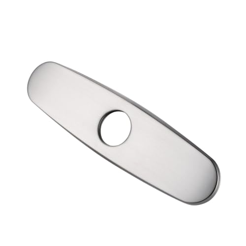 SOPOTUTU Edelstahl Küchen Spülbecken Loch Abdeckung Langlebige Wasserhahn Abdeckung Einfache Montage aus Rostfreiem Material Silbernes Design für Saubere und Dichte Küchenarmatur SOPOTUTU Edelstahl Küchen Spülbecken Loch Abdeckung Langlebige Wasserhahn Abdeckung Einfache Montage aus Rostfreiem Material Silbernes Design für Saubere und Dichte Küchenarmatur von SOPOTUTU