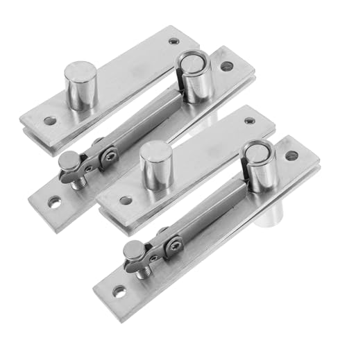 SOPOTUTU Edelstahl Pivot Hinge Schwerlast Verstecktes Türscharnier Drehbar für Schranktüren Fenster und Verstecke Kompakt Robust Langlebig von SOPOTUTU