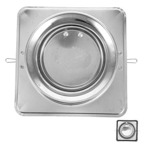 SOPOTUTU Edelstahl Rückstauklappe mit Metallnetz Verstellbar Geräuscharm Einfache Wandmontage Vielseitig für Dunstabzug Wäschetrockner Küchen Badlüftung Wetterfest Silberfarben SOPOTUTU Edelstahl Rückstauklappe mit Metallnetz Verstellbar Geräuscharm Einfache Wandmontage Vielseitig für Dunstabzug Wäschetrockner Küchen Badlüftung Wetterfest Silberfarben von SOPOTUTU