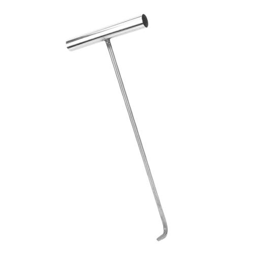 SOPOTUTU Edelstahl Schachtdeckelheber Haken Rostfrei Robust Vielseitig für Kanaldeckel Türheber Rolltorheber Praktische Bedienung Langlebig SOPOTUTU Edelstahl Schachtdeckelheber Haken Rostfrei Robust Vielseitig für Kanaldeckel Türheber Rolltorheber Praktische Bedienung Langlebig von SOPOTUTU