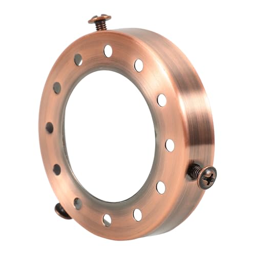 SOPOTUTU Eisen Lampenfassung Fixierring Dreiloch Lampenschirmhalterung Ersatz Lichtzubehör Robust Einfach zu Montieren für Tisch Stehleuchten Vintage Design SOPOTUTU Eisen Lampenfassung Fixierring Dreiloch Lampenschirmhalterung Ersatz Lichtzubehör Robust Einfach zu Montieren für Tisch Stehleuchten Vintage Design von SOPOTUTU