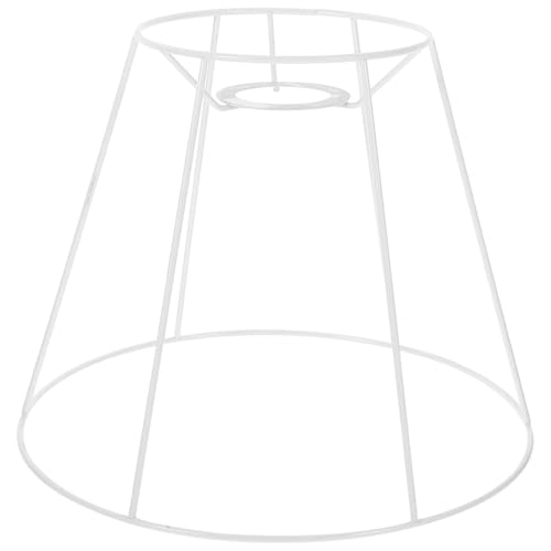 SOPOTUTU Eisen Lampenschirm Gestell DIY Metall Lampenrahmen für Tisch Stehlampen Stabiler Lampenschirmhalter Einfach zu Montieren Vielseitig für Büro Zuhause von SOPOTUTU