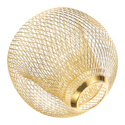 SOPOTUTU Eisen draht lampenschirm Kugelform Metall Pendelleuchte Retro Industrie stil Deckenlampe Wohnzimmer Bar Beleuchtung Langlebig Robust von SOPOTUTU