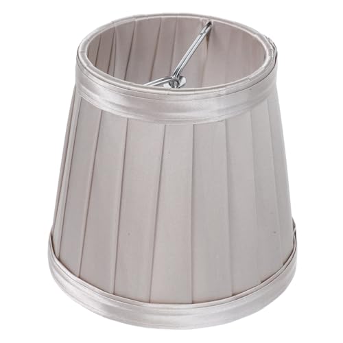SOPOTUTU Eleganter Lampenschirm in Silber Lampenabdeckung für Tisch Steh und Wandleuchten Moderner Schutz gegen Hitze und Berührung Passend für Schlafzimmer und Wohnzimmer SOPOTUTU Eleganter Lampenschirm in Silber Lampenabdeckung für Tisch Steh und Wandleuchten Moderner Schutz gegen Hitze und Berührung Passend für Schlafzimmer und Wohnzimmer von SOPOTUTU
