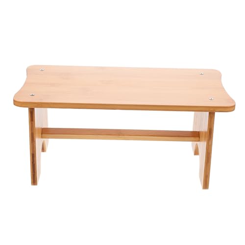 SOPOTUTU Ergonomischer Fußhocker aus Holz Rutschfestes Fußstützenbrett für Erwachsene und Multipurpose Sitzhocker für Büro Zuhause und Entspannte Sitzhaltung SOPOTUTU Ergonomischer Fußhocker aus Holz Rutschfestes Fußstützenbrett für Erwachsene und Multipurpose Sitzhocker für Büro Zuhause und Entspannte Sitzhaltung von SOPOTUTU