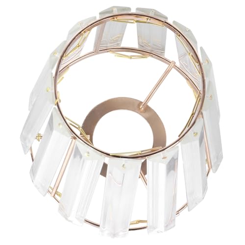 SOPOTUTU Europäischer Lampenschirm aus Eisen mit funkelndem Design Kleine Deckenleuchte Abdeckung Langlebiger Wandleuchten Schirm Blendfreier Lichtschutz für Wohn und Schlafzimmer von SOPOTUTU
