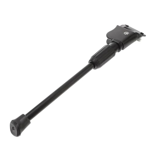 SOPOTUTU Fahrradständer Single Side Stand aus Robustem Carbonstahl Klappbarer Seitenstütze mit Rutschfester Fußspitze Wetterfest und Langlebig Hinterradmontage für Mountainbikes und von SOPOTUTU