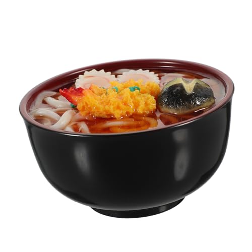 SOPOTUTU Ramen Schüssel Sparschwein Tempura Japanisches Modell Münze Topf Dekor Für Küche Tisch Requisiten Film Tv Restaurant Laden Fassungsvermögen Sparbank von SOPOTUTU