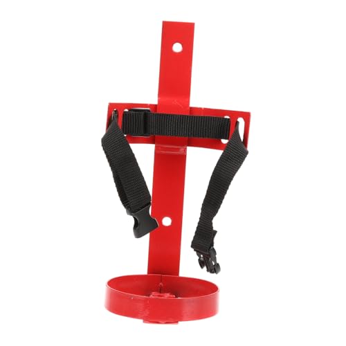 SOPOTUTU Feuerlöscherhalterung Verstellbar mit Robustem und Wandmontage Feuerlöscher Wandhalter für Büro und Zuhause Platzsparend Langlebig von SOPOTUTU