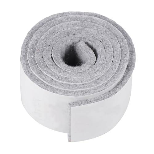 SOPOTUTU Filz Für Stühle Selbstklebend Möbelunterlage Filzrolle Stuhlfilze Selbstklebend Filz Selbstklebendast Kleberolle Bodenschutz von SOPOTUTU