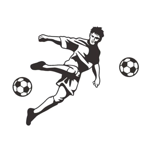 SOPOTUTU Fußball Wandtattoo Selbstklebend Langlebig Abziehbar Rückstände für Glatte Wände Kinderzimmer Gym Tapeten Fußballmuster Wandaufkleber Sport SOPOTUTU Fußball Wandtattoo Selbstklebend Langlebig Abziehbar Rückstände für Glatte Wände Kinderzimmer Gym Tapeten Fußballmuster Wandaufkleber Sport von SOPOTUTU