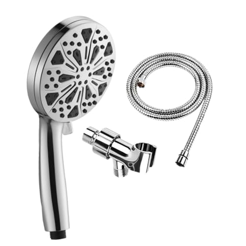 SOPOTUTU Gefilterter Duschkopf Handbrause Strahlarten Hochdruck Duschbrause mit Schlauch und Halterung für Hartes Wasser Badezimmer Dusche SOPOTUTU Gefilterter Duschkopf Handbrause Strahlarten Hochdruck Duschbrause mit Schlauch und Halterung für Hartes Wasser Badezimmer Dusche von SOPOTUTU