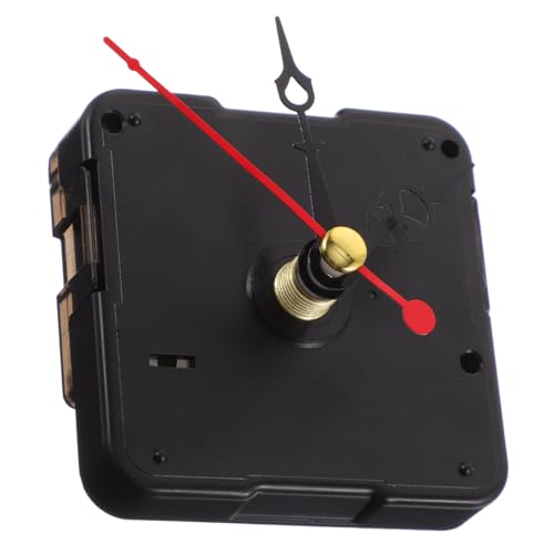 SOPOTUTU Geräuschloses Uhrwerk Wanduhren Ersatzteil mit Zeigern Kunststoff Langlebiger DIY Wanduhr Mechanismus für Uhren Leise Uhrwerk für Bastelprojekte von SOPOTUTU