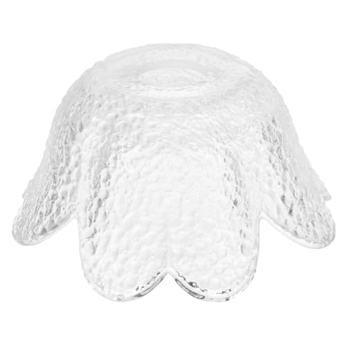 SOPOTUTU Glas Lampenschirm Ersatz Lampenabdeckung für Deckenleuchte Wohnzimmer Schlafzimmer Modernes Design Sicherheitsgeeignet für Trockene Räume Vielseitig für Zuhause und Hotel von SOPOTUTU