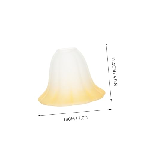 SOPOTUTU Glas Lampenschirm Ersatzschirm für Tischlampe Wandlampe Pendelleuchte Innen Amberfarbiges Bemaltes Glas Lampenschirm Zubehör mit Installieren Weiches Licht für Wohnzimmer SOPOTUTU Glas Lampenschirm Ersatzschirm für Tischlampe Wandlampe Pendelleuchte Innen Amberfarbiges Bemaltes Glas Lampenschirm Zubehör mit Installieren Weiches Licht für Wohnzimmer von SOPOTUTU