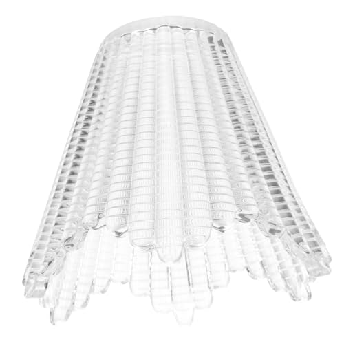 SOPOTUTU Glas Lampenschirm Transparent Vintage Stil Lichtschatten Ersatz für Wandlampe Tischlampe Nachtlicht Wohnzimmer Schlafzimmer Küchenbeleuchtung SOPOTUTU Glas Lampenschirm Transparent Vintage Stil Lichtschatten Ersatz für Wandlampe Tischlampe Nachtlicht Wohnzimmer Schlafzimmer Küchenbeleuchtung von SOPOTUTU