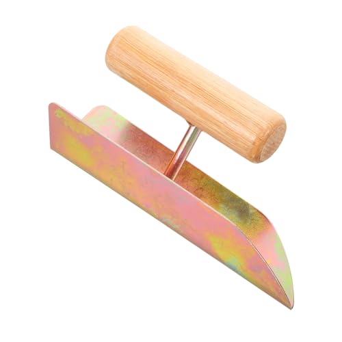 SOPOTUTU Große Eckkelle mit Stabilem Holzgriff Langlebige Metallklinge Ergonomisch Geformt für Spachtel und Verputzarbeiten Einsetzbar als Fertigspachtel für Innenwände Effizient und SOPOTUTU Große Eckkelle mit Stabilem Holzgriff Langlebige Metallklinge Ergonomisch Geformt für Spachtel und Verputzarbeiten Einsetzbar als Fertigspachtel für Innenwände Effizient und von SOPOTUTU