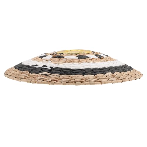 SOPOTUTU Großer Papier woven Lampenschirm Pendelleuchte Leichtgewichtiger Haushaltslampenschirm Weichstrahlend für Wohnzimmer Restaurant Küche Esszimmer SOPOTUTU Großer Papier woven Lampenschirm Pendelleuchte Leichtgewichtiger Haushaltslampenschirm Weichstrahlend für Wohnzimmer Restaurant Küche Esszimmer von SOPOTUTU