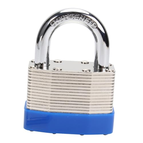 SOPOTUTU Großes Metall Zahlenschloss mit Stelligem Code für Gepäck und Koffer Robustes Vielseitiges Vorhängeschloss für Reisen Familie Schule und Outdoor Blau Einfach zu Transportieren von SOPOTUTU