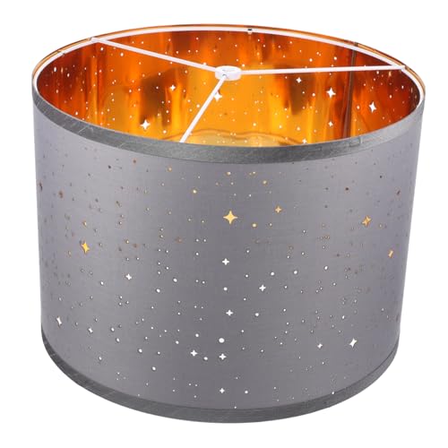 SOPOTUTU Halbrunder Sternenhimmel Lampenschirm Stoff Metall Ersatz Lampenabdeckung Einfache Installation für Tischlampe Kronleuchter Wohnzimmer Schlafzimmer Beleuchtung SOPOTUTU Halbrunder Sternenhimmel Lampenschirm Stoff Metall Ersatz Lampenabdeckung Einfache Installation für Tischlampe Kronleuchter Wohnzimmer Schlafzimmer Beleuchtung von SOPOTUTU