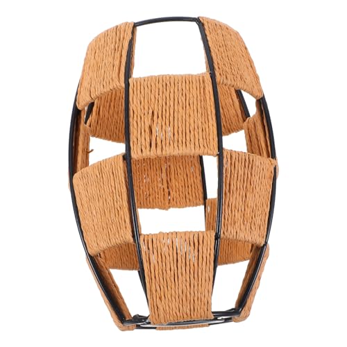 SOPOTUTU Handgefertigter Gewebter Lampenschirm aus Simuliertem Rattan Kreatives Design Natürliche Textur Einfacher Deckenlampen schirm Geeignet für Wohnzimmer Restaurants Bars Stilvolle SOPOTUTU Handgefertigter Gewebter Lampenschirm aus Simuliertem Rattan Kreatives Design Natürliche Textur Einfacher Deckenlampen schirm Geeignet für Wohnzimmer Restaurants Bars Stilvolle von SOPOTUTU