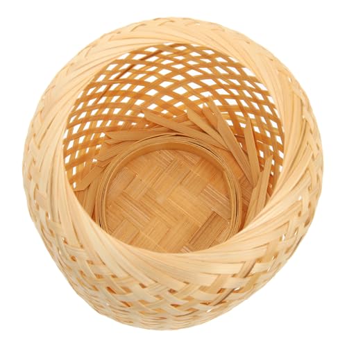 SOPOTUTU Handgefertigter Lampenschirm Tischlampe Weichzeichnend Augenschutz Leicht Woven Lamp Shade für Schlafzimmer Büro Hotel Klein SOPOTUTU Handgefertigter Lampenschirm Tischlampe Weichzeichnend Augenschutz Leicht Woven Lamp Shade für Schlafzimmer Büro Hotel Klein von SOPOTUTU