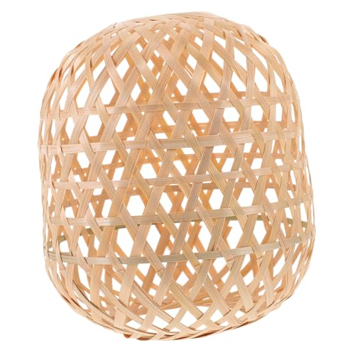 SOPOTUTU Handgefertigter natürlicher Pendelleuchtenschirm Gewebter Lampenschirm mit Rustikalem Design Vielseitig Einsetzbar für Deckenleuchte Esszimmer Wohnzimmer Einfache Montage und SOPOTUTU Handgefertigter natürlicher Pendelleuchtenschirm Gewebter Lampenschirm mit Rustikalem Design Vielseitig Einsetzbar für Deckenleuchte Esszimmer Wohnzimmer Einfache Montage und von SOPOTUTU