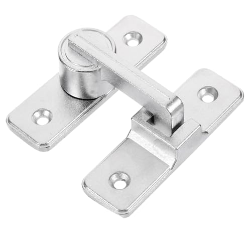 SOPOTUTU Heavy Duty Türriegel Schiebetürschloss aus Metall Stabile Scheunentür Verriegelung für Fenster Garagentür und Privatsphäre Robustes Türschloss für Barn Door und Sliding Door von SOPOTUTU