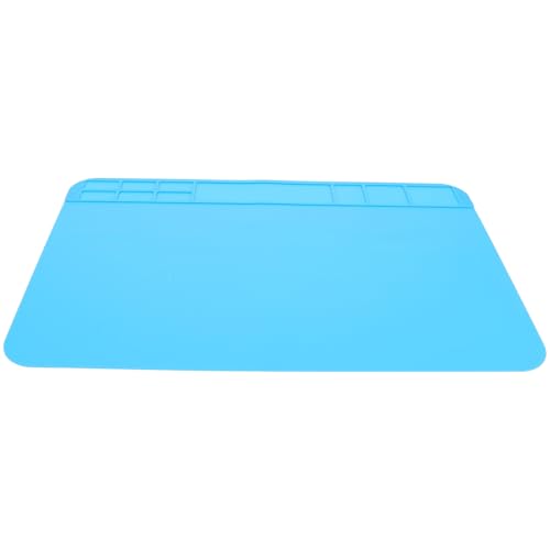 SOPOTUTU Hitzebeständige Silikon reparaturmatte Hitzeschützendes Arbeitspad für Löt Reparaturarbeiten an Telefon Laptop Kamera Rutschfest Wärmeisolierend SOPOTUTU Hitzebeständige Silikon reparaturmatte Hitzeschützendes Arbeitspad für Löt Reparaturarbeiten an Telefon Laptop Kamera Rutschfest Wärmeisolierend von SOPOTUTU