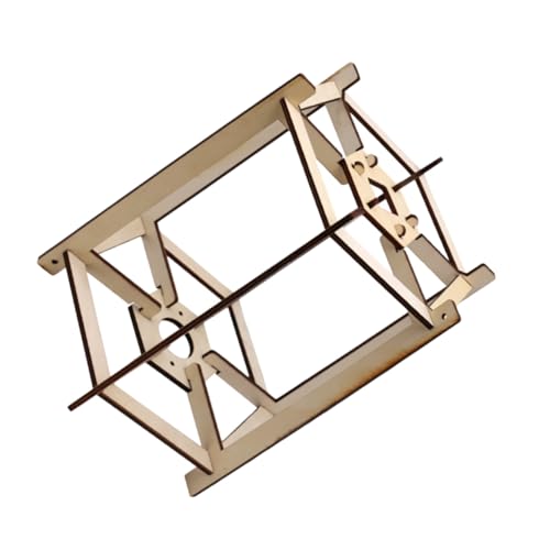 SOPOTUTU Holz Lampenhalterung Sechseckiger DIY Lampenschirm Rahmen Vintage Laternen Gestell Für Hängelampe Tischlampe Robust Und Langlebig Für Heimdekoration von SOPOTUTU