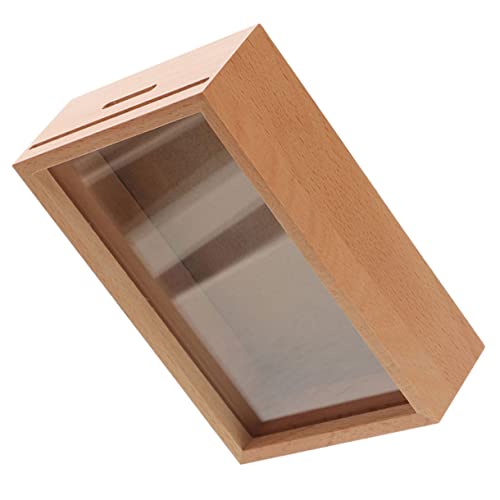 SOPOTUTU Holz Spardose mit Foto Fenster Multifunktionale Münzbox als Sparbüchse und Bilderrahmen aus Bruchsicherem Holz und Acryl für Erwachsene und Wohnkultur SOPOTUTU Holz Spardose mit Foto Fenster Multifunktionale Münzbox als Sparbüchse und Bilderrahmen aus Bruchsicherem Holz und Acryl für Erwachsene und Wohnkultur von SOPOTUTU