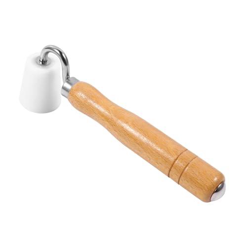 SOPOTUTU Holzgriff Tapezierroller mit Pom Rad für Nahtlose Wandverklebung Ergonomischer Griff Langlebig Rutschfest Kompakt und Einfach zu Handhaben zum Andrücken von Tapeten und Vinylböden SOPOTUTU Holzgriff Tapezierroller mit Pom Rad für Nahtlose Wandverklebung Ergonomischer Griff Langlebig Rutschfest Kompakt und Einfach zu Handhaben zum Andrücken von Tapeten und Vinylböden von SOPOTUTU