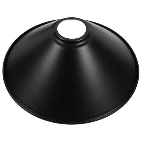 SOPOTUTU Industriedesign Eisen Lampenschirm Retro Vintage Hängeleuchte Lampenabdeckung Stabil für Esszimmer Bar Flur Wohnzimmer mit Blendfreiem Lichtschutz von SOPOTUTU