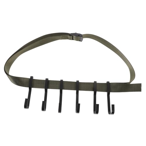 SOPOTUTU Jagdhaken mit Baumgurt und Metallhaken Stabile Verschleißfeste Baumkletter halterung für Jagdbaumständer Outdoor zubehör für Sicheres Klettern und Vielseitigen Einsatz von SOPOTUTU