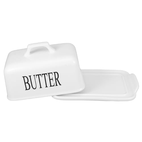 SOPOTUTU Keramik Butterdose mit Deckel Luftdichtes Butterbehälter für Butter und Käse für Küche und Restaurant Große Kapazität und Design SOPOTUTU Keramik Butterdose mit Deckel Luftdichtes Butterbehälter für Butter und Käse für Küche und Restaurant Große Kapazität und Design von SOPOTUTU
