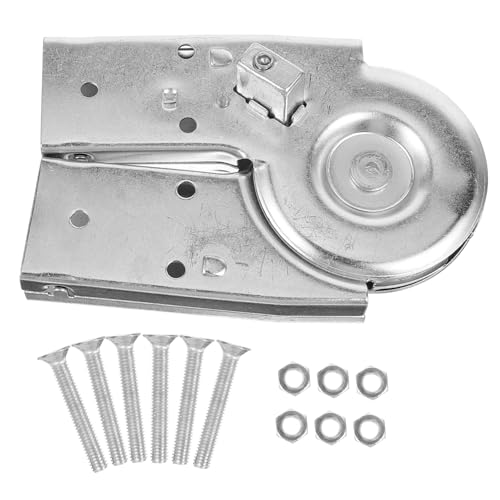 SOPOTUTU Klappbares Aluminiumlegierung Scharnier für Dachbodenleiter Belastbar mit Soft close Dämpfung Langlebig und Robust Geeignet für DIY und Bauprojekte Inklusive Schrauben SOPOTUTU Klappbares Aluminiumlegierung Scharnier für Dachbodenleiter Belastbar mit Soft close Dämpfung Langlebig und Robust Geeignet für DIY und Bauprojekte Inklusive Schrauben von SOPOTUTU