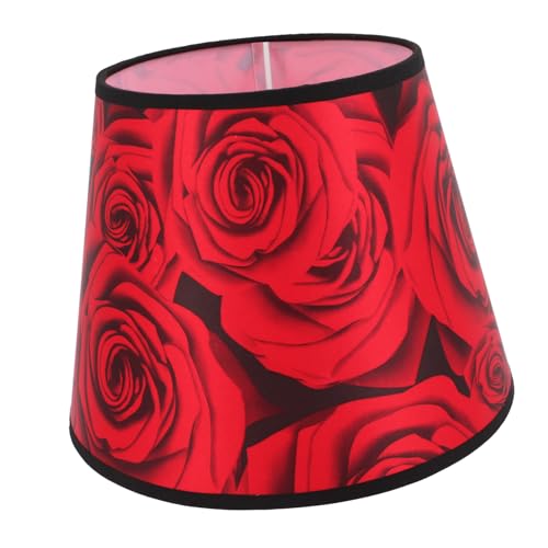 SOPOTUTU Kleiner Lampenschirm Sockel Vintage Lampenschirm für Tischlampe Schlafzimmer Nachttischlampe Robustes Eisen Gestell Langlebig von SOPOTUTU