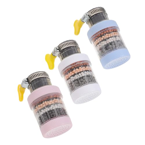 SOPOTUTU Lagiger Wasserhahnfilter Set mit Filterpatronen und Filterschwämmen Abnehmbar Kompatibel Effektive Reinigung von Wasser für Küche Spüle und Bad SOPOTUTU Lagiger Wasserhahnfilter Set mit Filterpatronen und Filterschwämmen Abnehmbar Kompatibel Effektive Reinigung von Wasser für Küche Spüle und Bad von SOPOTUTU