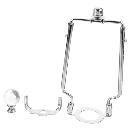 SOPOTUTU Lamp Harp aus Metall Lampenschirm Halterung und Lampendekorationskopf Ersatzteile für Tisch Stehlampen Rostbeständig Langlebig Einfach zu Montieren DIY Lampenbau Zubehör SOPOTUTU Lamp Harp aus Metall Lampenschirm Halterung und Lampendekorationskopf Ersatzteile für Tisch Stehlampen Rostbeständig Langlebig Einfach zu Montieren DIY Lampenbau Zubehör von SOPOTUTU