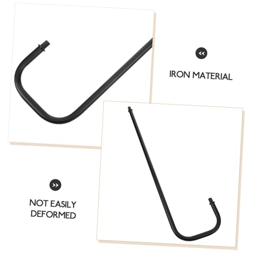 SOPOTUTU Lampenersatzteil Gebogenes Stahlrohr Robustes Einfach zu Montierendes Beleuchtungskörper stiellampen Ersatzrohr mit Gewindeverbindung Kompatibel für Moderne Tischlampen und von SOPOTUTU