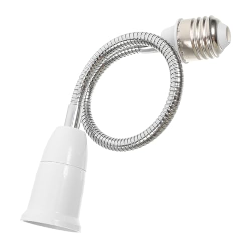 SOPOTUTU Lampenfassung Adapter mit Verstellbarem Arm Flexibler Lampensockel Verlängerung für Hohe Decken Drehbar Einfache Montage Elektrische Fassung Erweiterung SOPOTUTU Lampenfassung Adapter mit Verstellbarem Arm Flexibler Lampensockel Verlängerung für Hohe Decken Drehbar Einfache Montage Elektrische Fassung Erweiterung von SOPOTUTU
