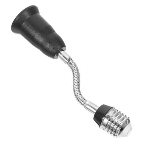 SOPOTUTU Lampenfassung Verlängerung Drehbar Lampenadapter Lichtfassung Sockel Verlängerung für Flexible Lichtausrichtung Sichere Installation von SOPOTUTU