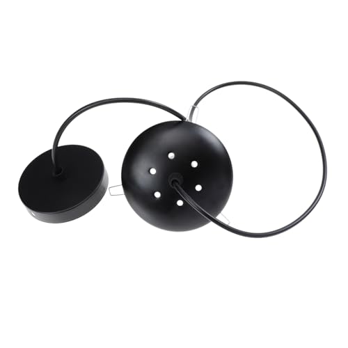 SOPOTUTU Lampenfassung mit Belüftungslöchern Premium Pendelleuchtenhalter aus Schwarzem Kompatibel mit Rattan Kronleuchtern Einfache Installation für Esszimmer Büro Restaurant SOPOTUTU Lampenfassung mit Belüftungslöchern Premium Pendelleuchtenhalter aus Schwarzem Kompatibel mit Rattan Kronleuchtern Einfache Installation für Esszimmer Büro Restaurant von SOPOTUTU
