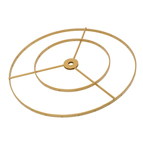 SOPOTUTU Lampenschirm Gestell Deckenleuchte DIY Lampenhalterung aus Eisen Goldfarben für Wohnzimmer Schlafzimmer Büro Zubehör SOPOTUTU Lampenschirm Gestell Deckenleuchte DIY Lampenhalterung aus Eisen Goldfarben für Wohnzimmer Schlafzimmer Büro Zubehör von SOPOTUTU