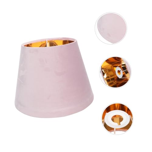 SOPOTUTU Lampenschirm Tischlampe Samtstoff mit Goldfarbigem Innenfutter Einfacher Stil Langlebiger Stoffbezug Leicht zu Installieren Geeignet für Leuchtmittel Wohnraum Schlafzimmer SOPOTUTU Lampenschirm Tischlampe Samtstoff mit Goldfarbigem Innenfutter Einfacher Stil Langlebiger Stoffbezug Leicht zu Installieren Geeignet für Leuchtmittel Wohnraum Schlafzimmer von SOPOTUTU