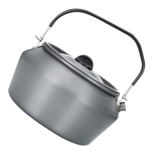 SOPOTUTU Leichter Tragbarer Camping wasserkocher aus Robustem Material mit Rutschfestem Hitzeisoliertem Griff Kurzem Ausguss für Tropffreies Ausgießen für Outdoor picknick Wandern und SOPOTUTU Leichter Tragbarer Camping wasserkocher aus Robustem Material mit Rutschfestem Hitzeisoliertem Griff Kurzem Ausguss für Tropffreies Ausgießen für Outdoor picknick Wandern und von SOPOTUTU