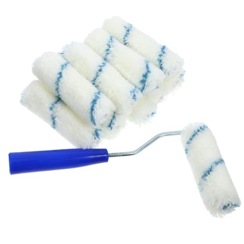 SOPOTUTU Malerrollen Teilig Wandfarbe Roller mit Ergonomischem Griff Kompakt für Präzises Streichen Ecken und Kleine Flächen Wand und Hausanstrich Einfache Reinigung Langlebig SOPOTUTU Malerrollen Teilig Wandfarbe Roller mit Ergonomischem Griff Kompakt für Präzises Streichen Ecken und Kleine Flächen Wand und Hausanstrich Einfache Reinigung Langlebig von SOPOTUTU