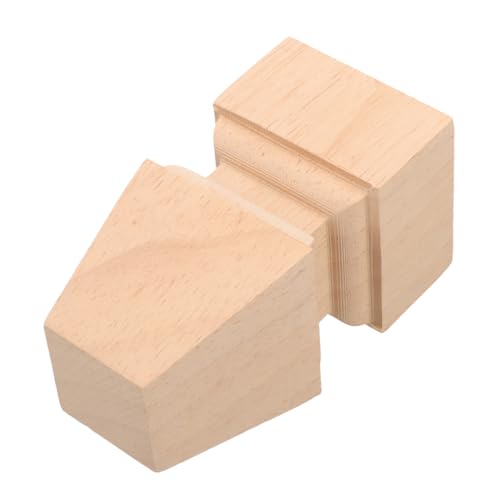 SOPOTUTU Massive Holz Möbelbeine Hohe Geschnitzte Möbelfüße für Sofa Schrank Tisch Vielseitige Ersatzfüße für Wohn Schlafzimmermöbel Einfache Montage Elegante Holzfüße von SOPOTUTU